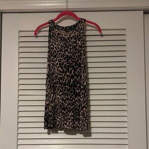 Cable & Gauge Leopard Print Top